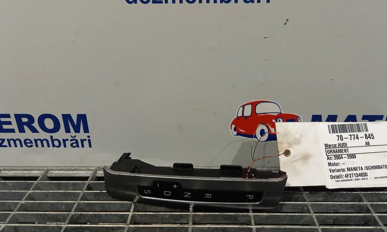 ORNAMENT MANETA SCHIMBATOR AUDI A6 C6 Avant 2004-2011