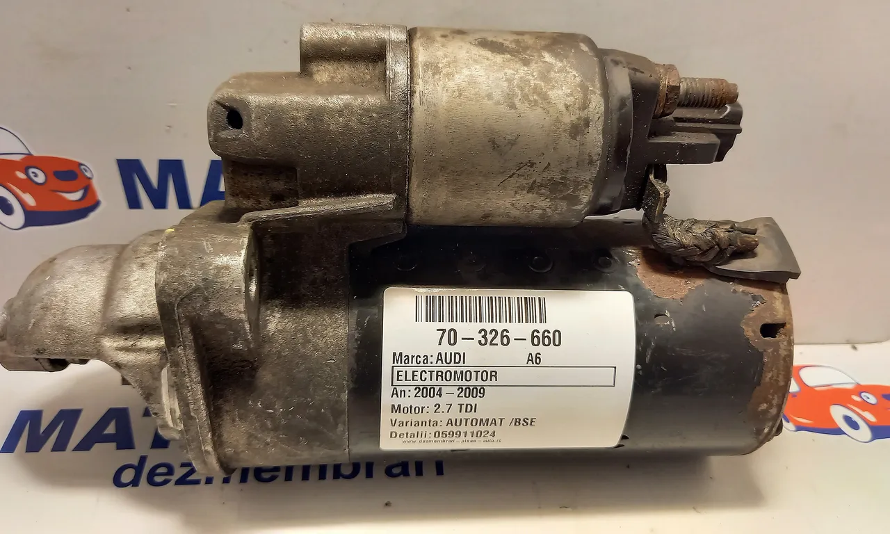 ELECTROMOTOR AUDI A6 C6 Avant 2004-2011