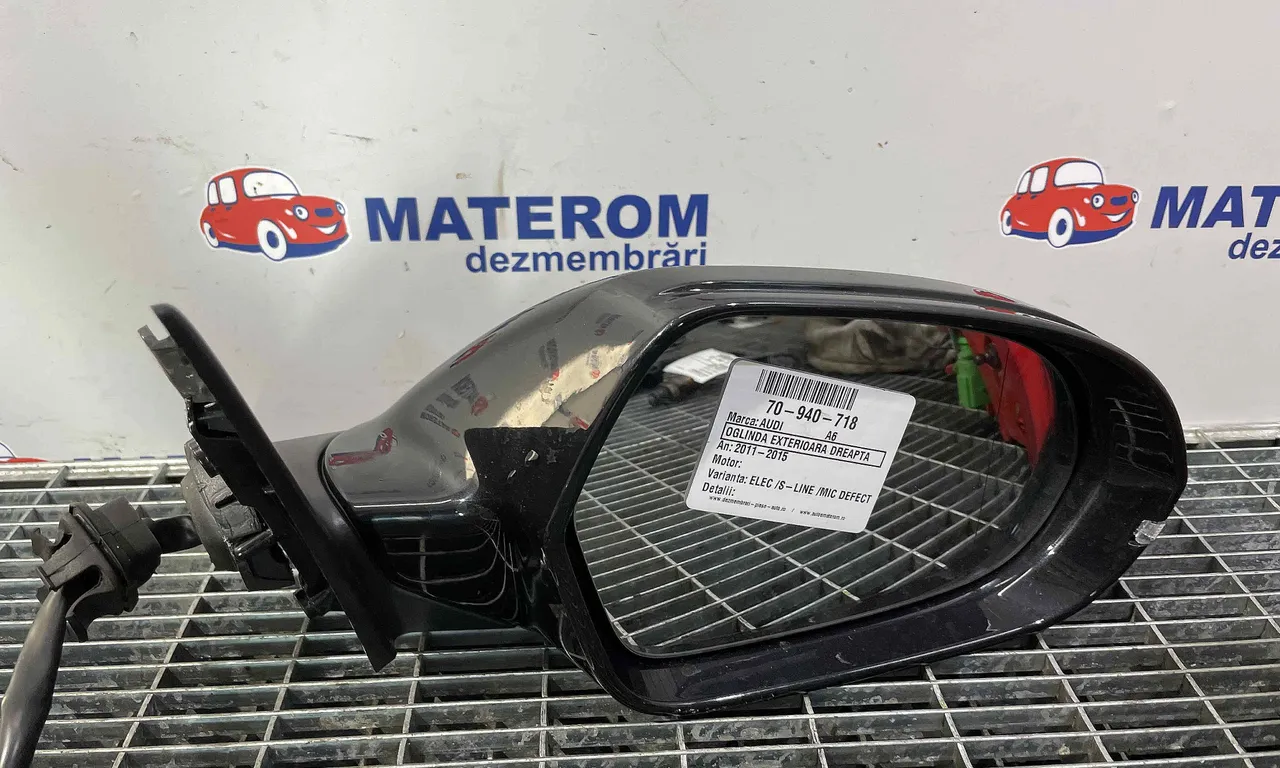 OGLINDA EXTERIOARA DREAPTA AUDI A6 C7 2010-2019