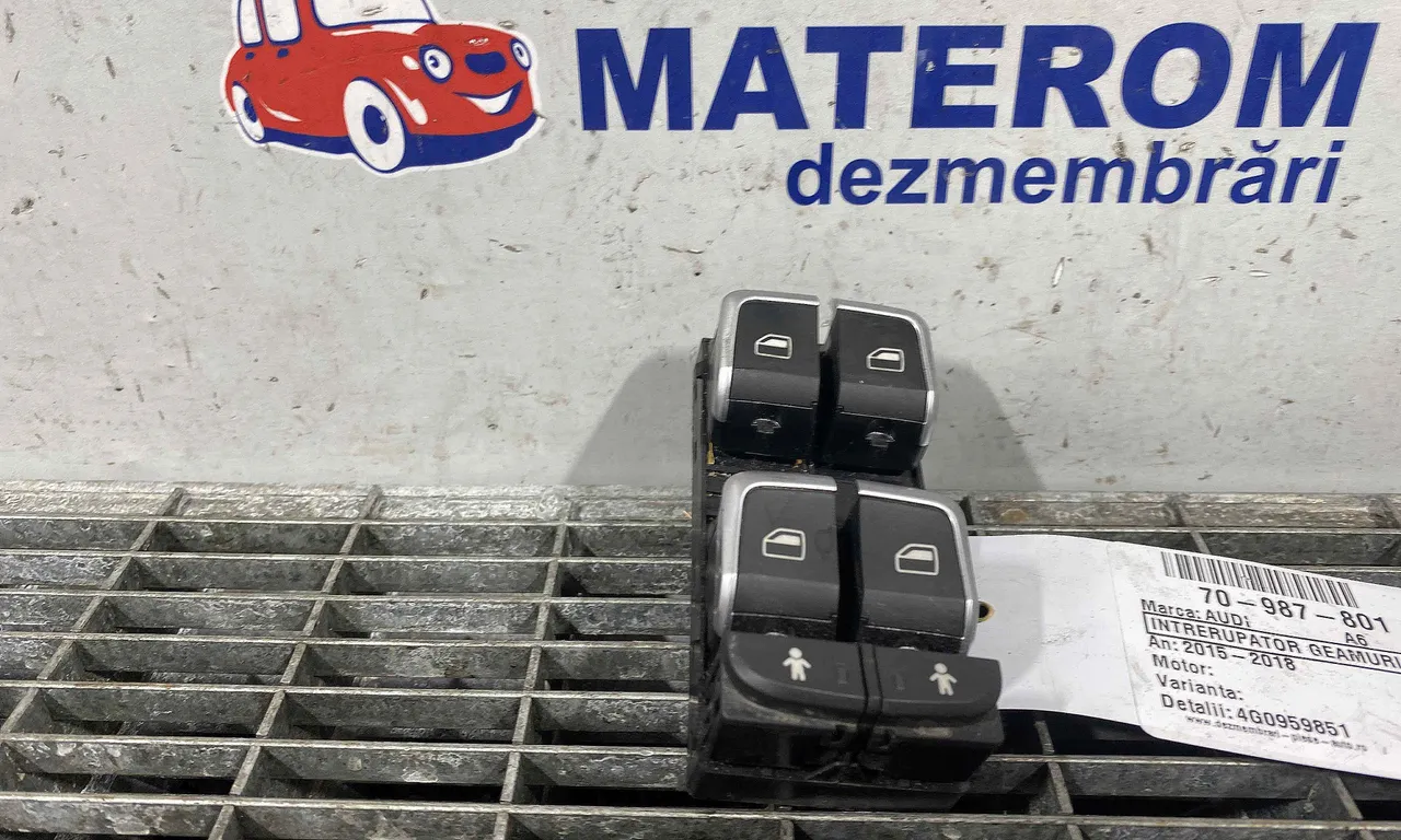 INTRERUPATOR GEAMURI AUDI A6 C7 2010-2019