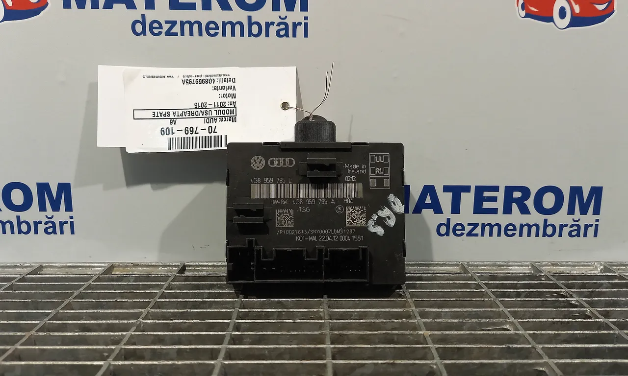MODUL USA/DREAPTA SPATE AUDI A6 C7 2010-2019
