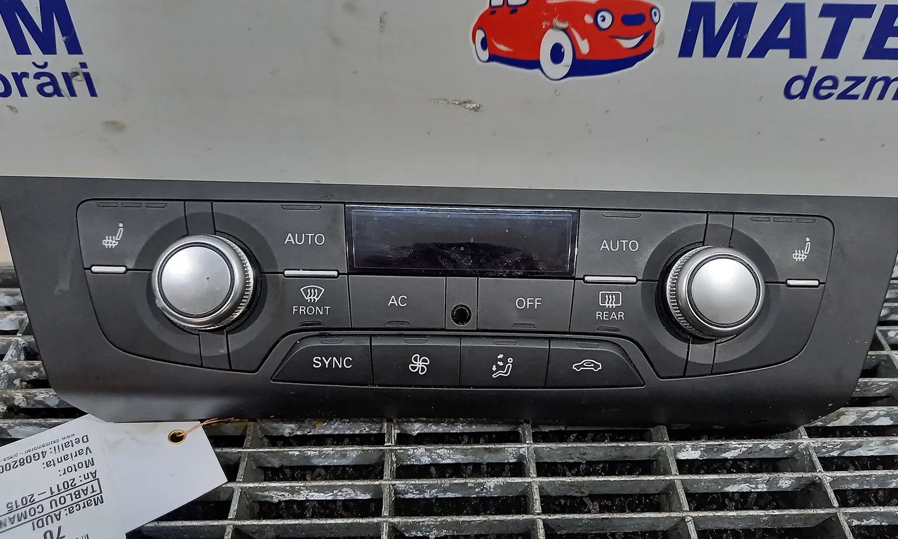 TABLOU COMANDA INCALZIRE AUDI A6 C7 2010-2019