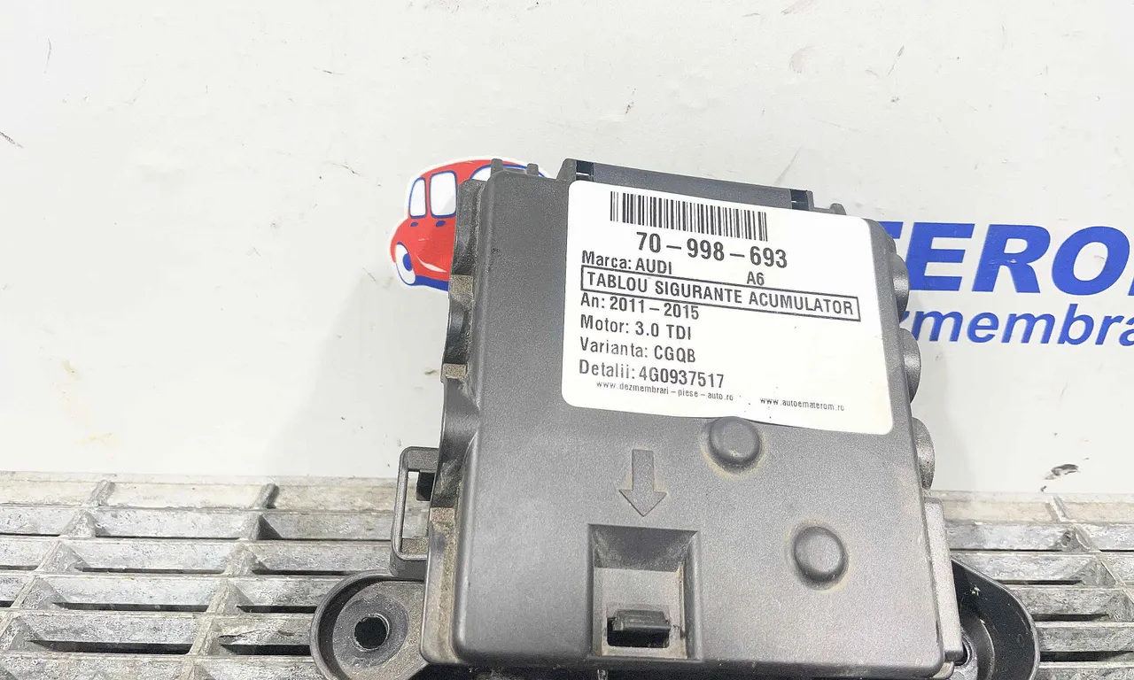 TABLOU SIGURANTE ACUMULATOR AUDI A6 C7 2010-2019