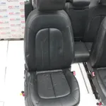 Interior piele neagra AUDI A6 C7 2010-2019, vedere laterala