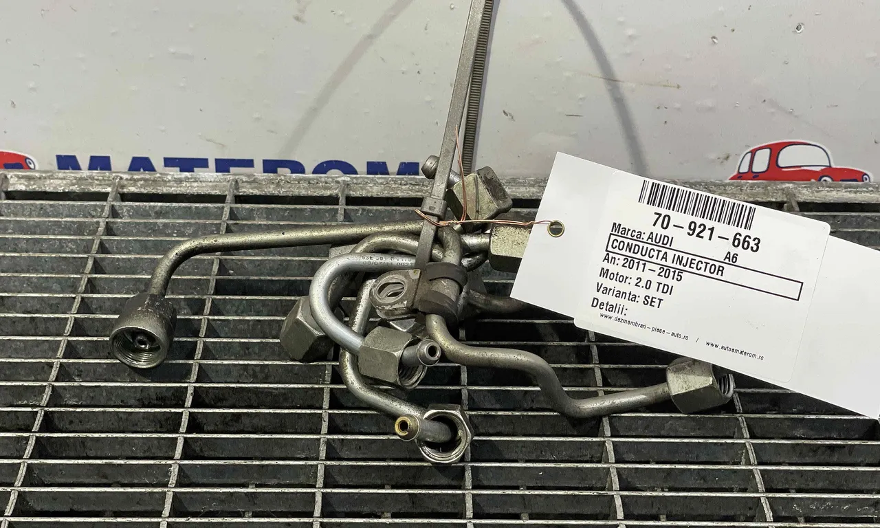 CONDUCTA INJECTOR AUDI A6 C7 2010-2019