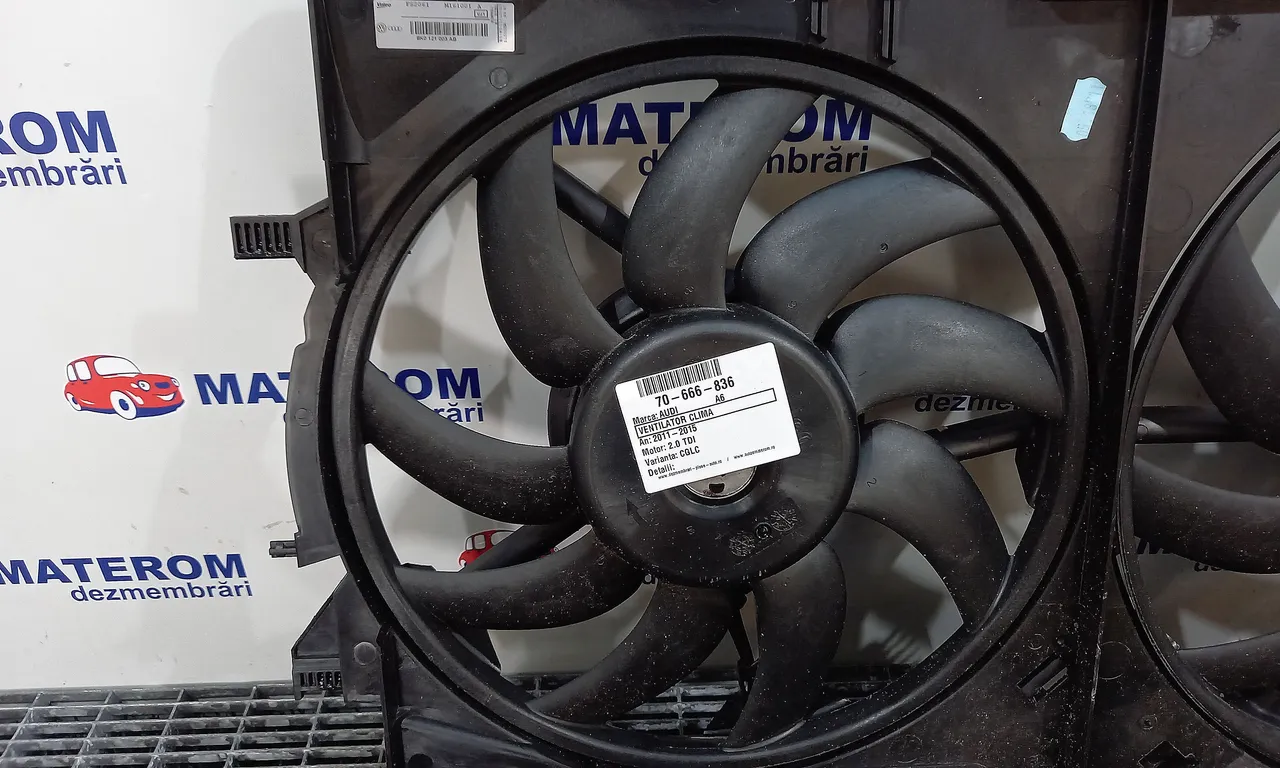 VENTILATOR CLIMA AUDI A6 C7 2010-2019