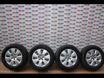 Set jante aliaj R16 AUDI A6 C7 2010-2019 oe 4G0601025, vedere frontata