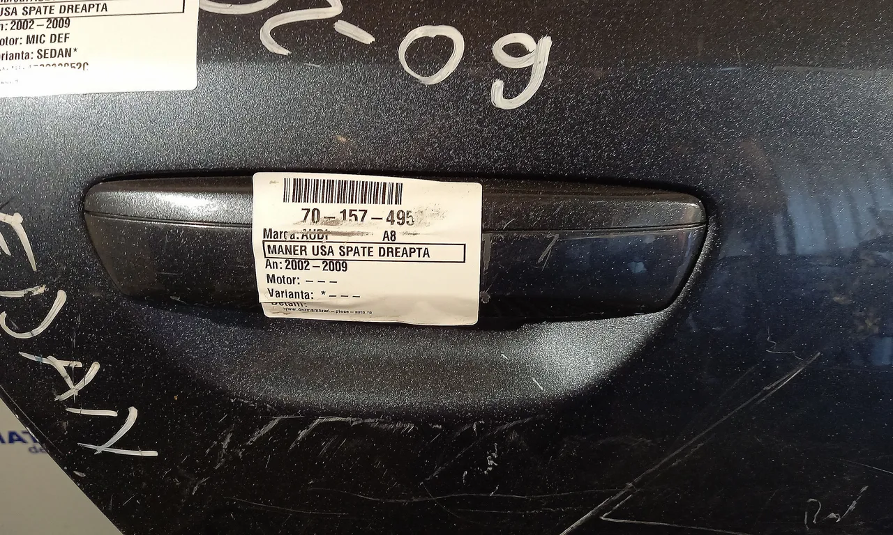 MANER USA SPATE DREAPTA AUDI A8 D3 2002-2010