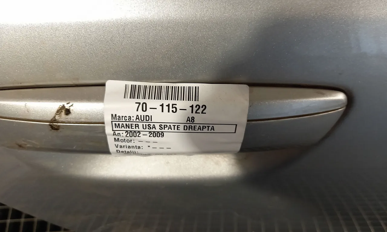 MANER USA SPATE DREAPTA AUDI A8 D3 2002-2010
