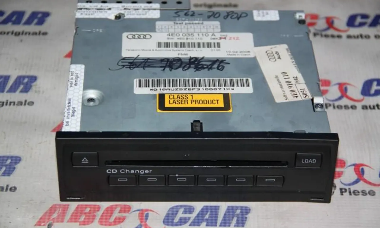 Magazie CD-uri AUDI A8 D3 2002-2010