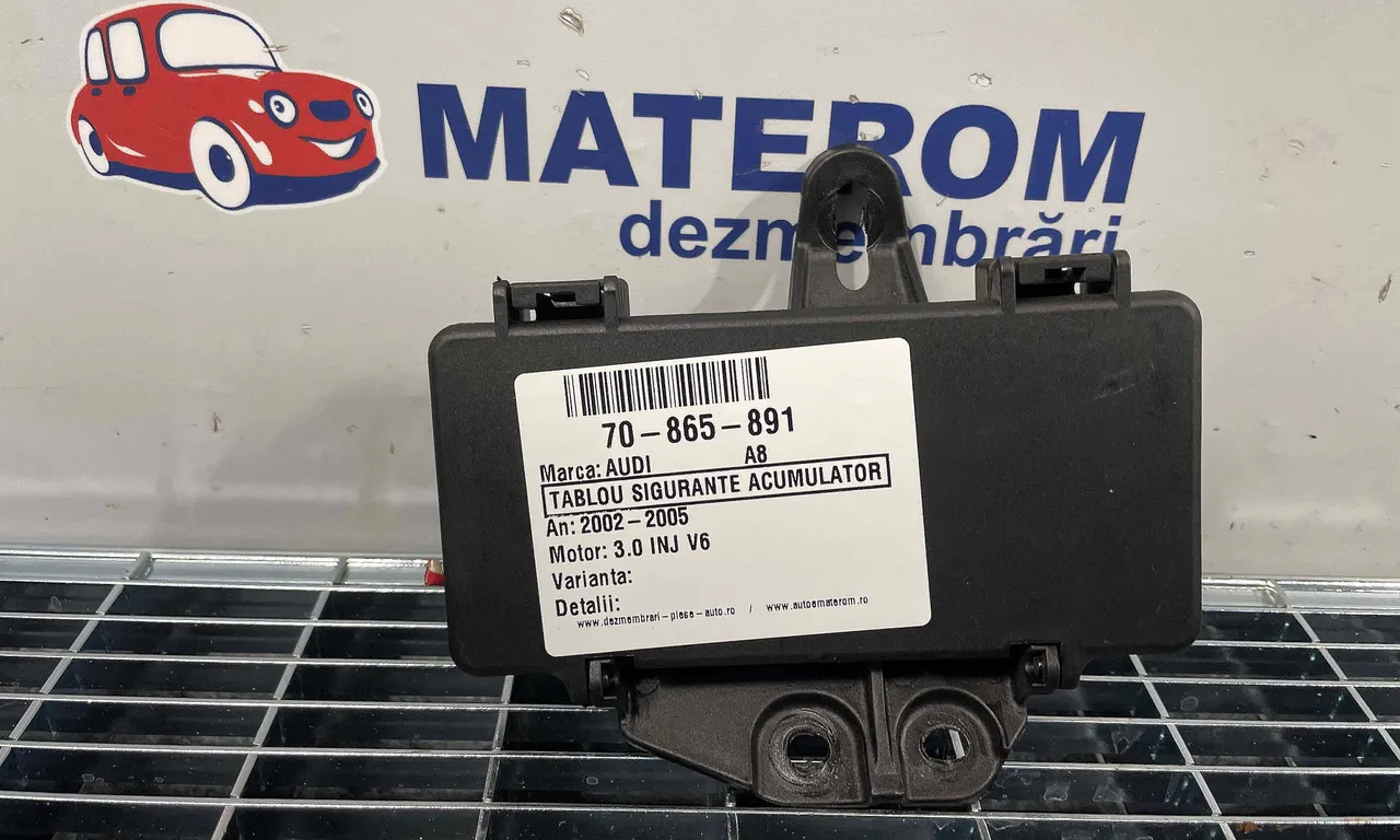 TABLOU SIGURANTE ACUMULATOR AUDI A8 D3 2002-2010