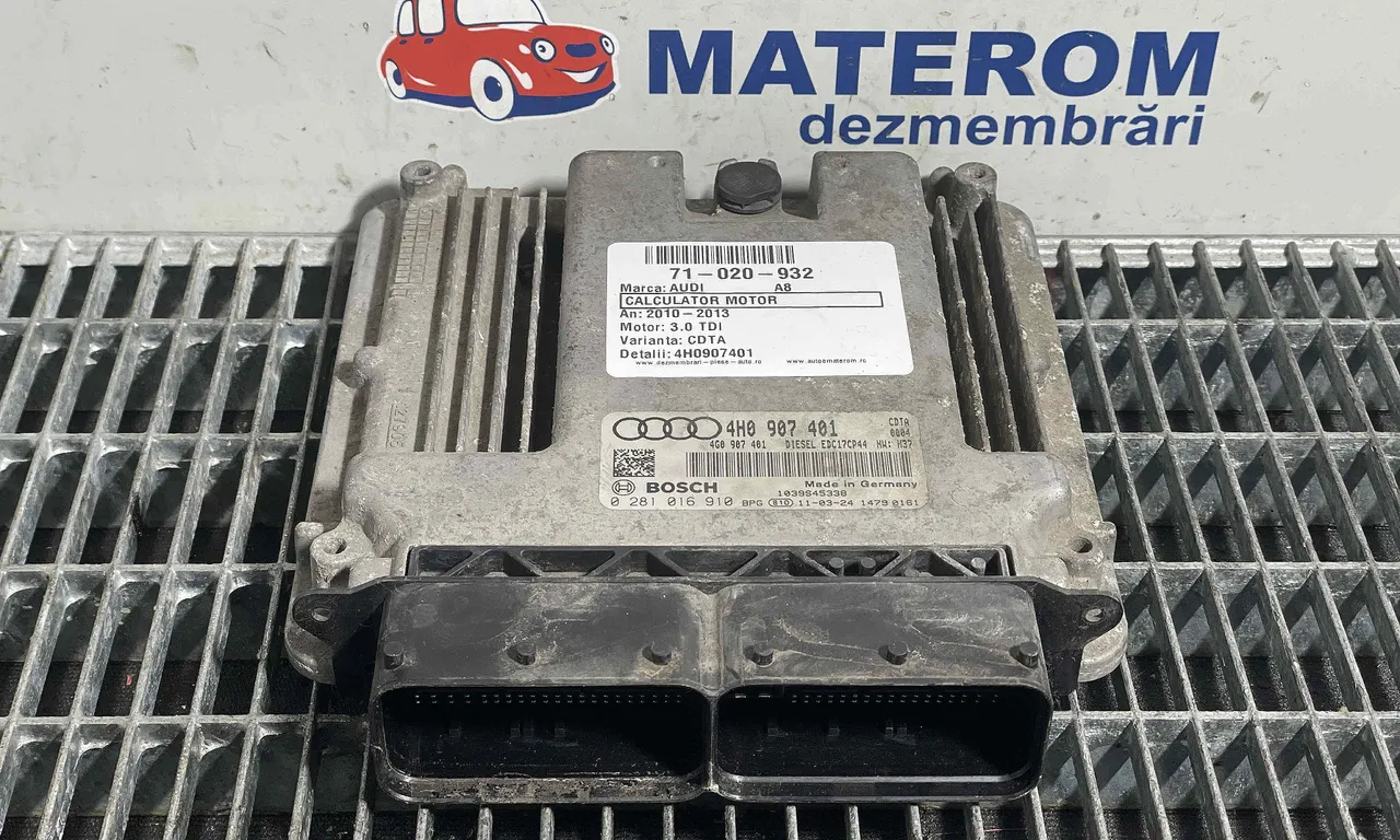 CALCULATOR MOTOR AUDI A8 D4 2009-2019