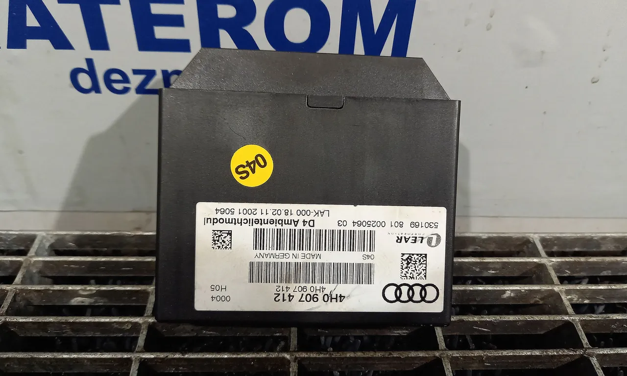MODUL LUMINI AMBIENTALE AUDI A8 D4 2009-2019