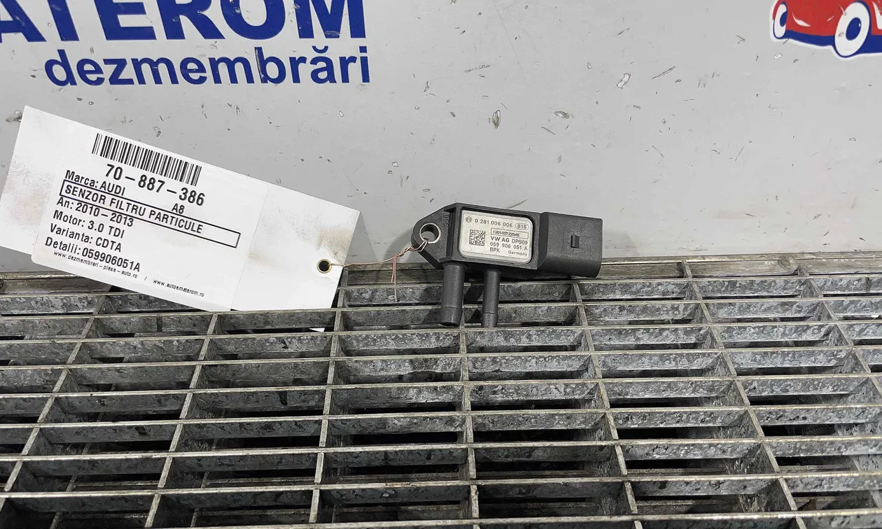 SENZOR FILTRU PARTICULE AUDI A8 D4 2009-2019