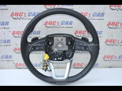 Volan din piele cu comenzi, padele AUDI Q2 2016-2026 oe 4M8419091AJ, vedere frontata
