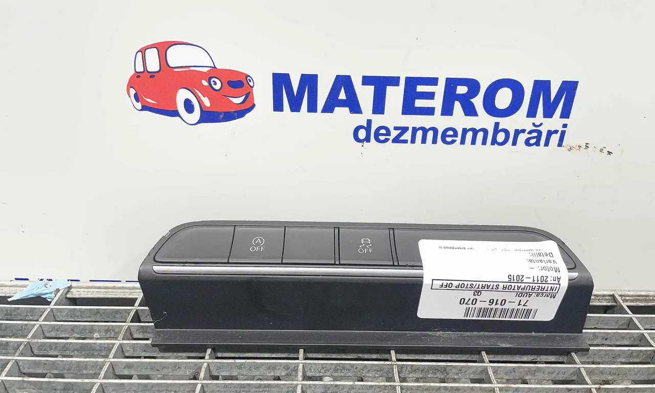 INTRERUPATOR START/STOP OFF AUDI Q3 2011-2020