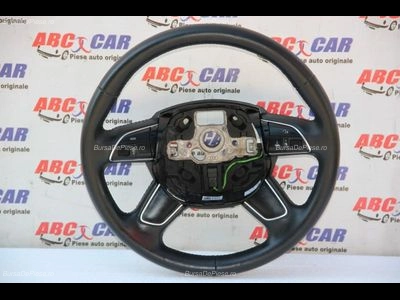 Volan din piele cu comenzi AUDI Q5 2008-2019 oe 4L0419091AC, vedere frontata