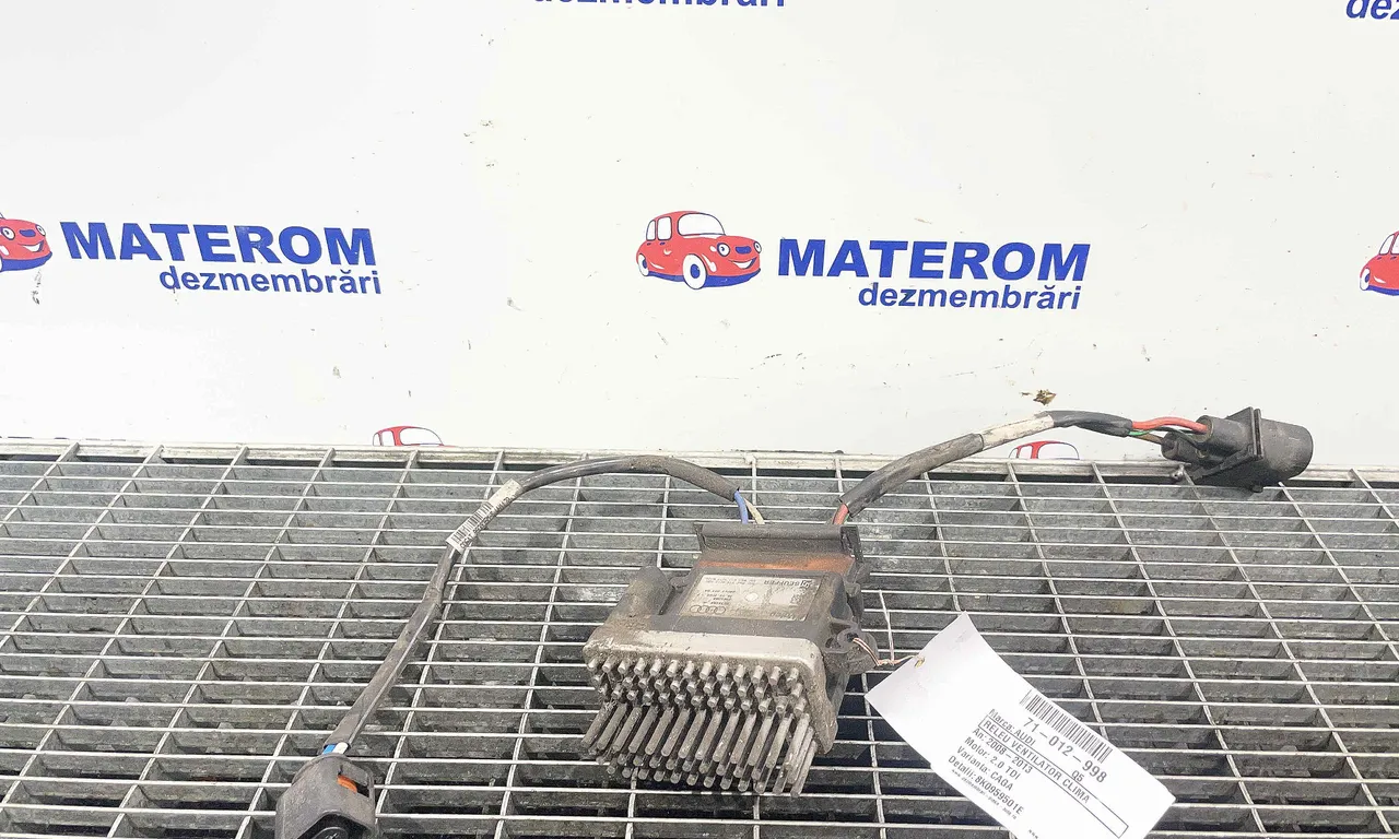 RELEU VENTILATOR CLIMA AUDI Q5 2008-2019