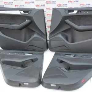 Set tapiterii usi alcantara AUDI Q5 2008-2019, vedere frontata