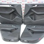 Set tapiterii usi alcantara AUDI Q5 2008-2019, vedere frontata