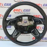Volan din piele cu comenzi AUDI Q7 2006-2016 \u00a04L0419091AC, vedere frontata