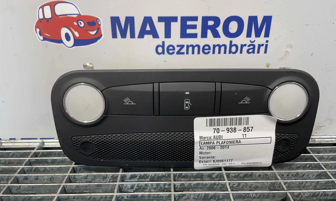 LAMPA PLAFONIERA AUDI TT 2006-2015