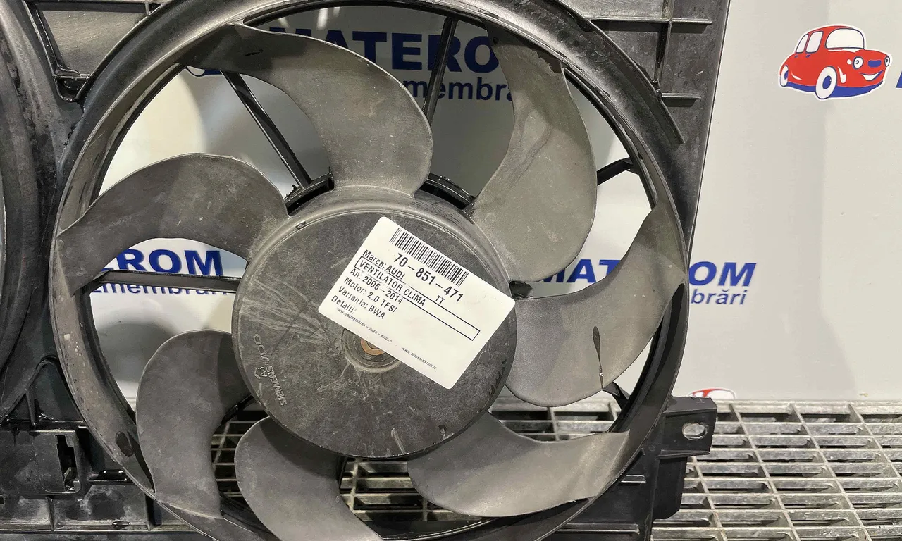 VENTILATOR CLIMA AUDI TT 2006-2015