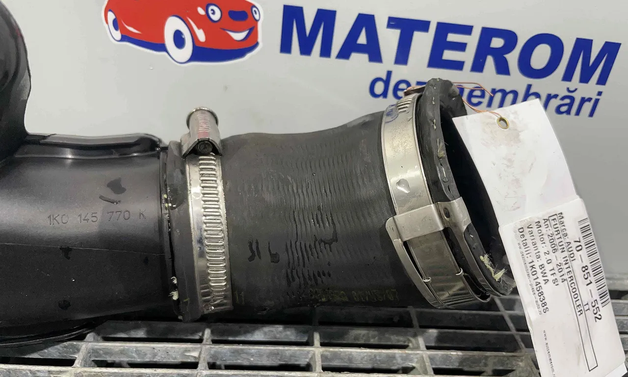 FURTUN INTERCOOLER AUDI TT 2006-2015