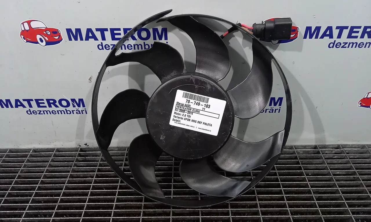 VENTILATOR CLIMA AUDI TT 2006-2015