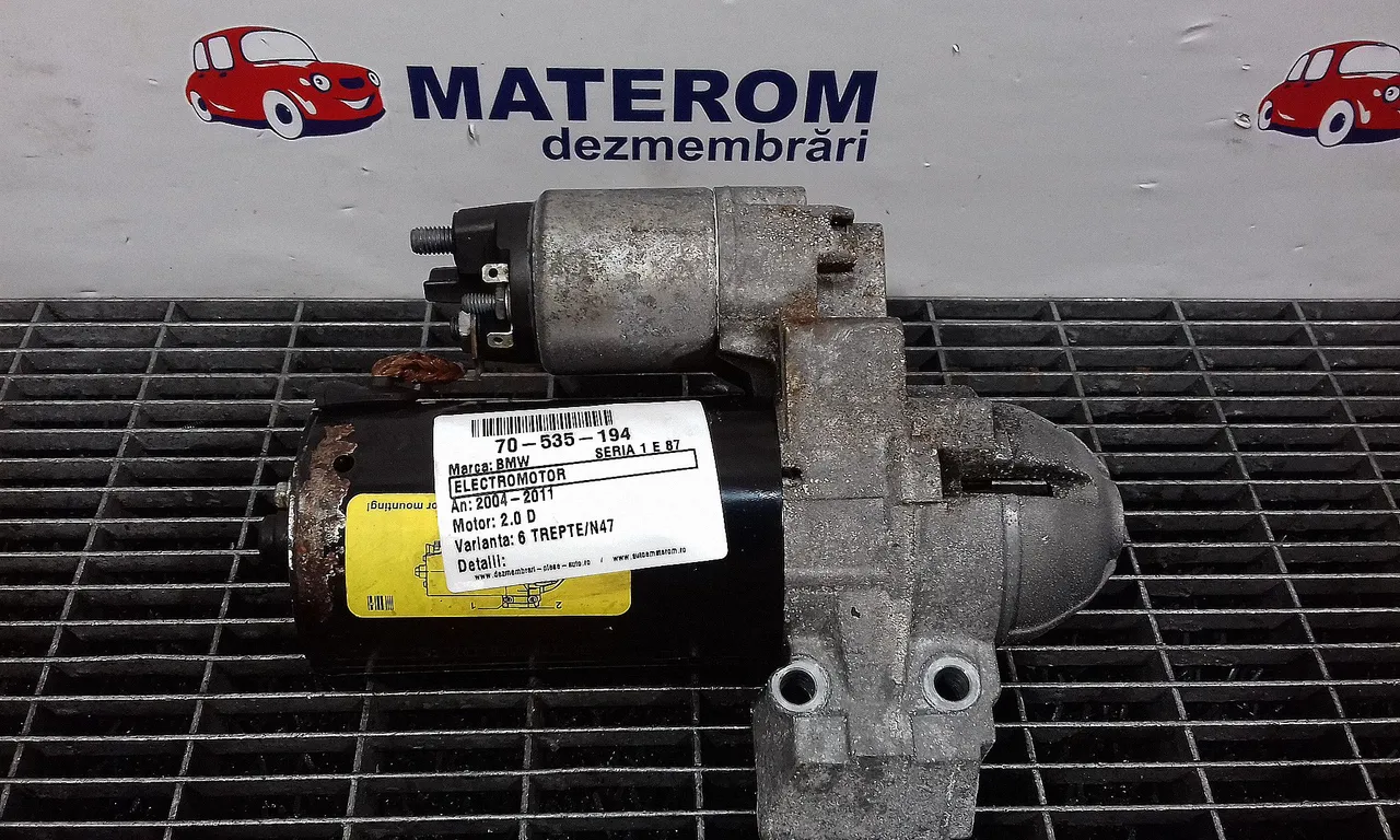 ELECTROMOTOR BMW 1 2003-2013