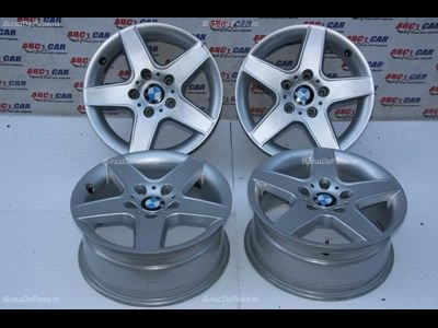 Set jante aliaj R16 BMW 1 2003-2013 oe X7570638T, vedere frontata
