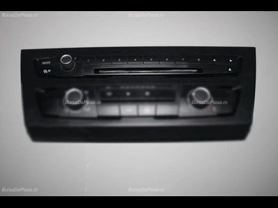 Panou comenzi CD Player auto BMW 1 2011-2019, vedere frontata