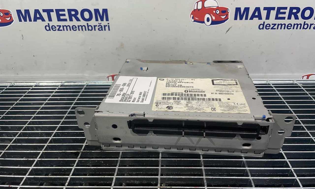 RADIO CD BMW 1 2011-2019