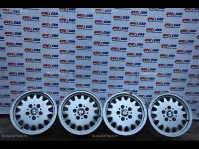 Set jante aliaj R15 BMW 3 1998-2006 oe 1180447-12, vedere frontata