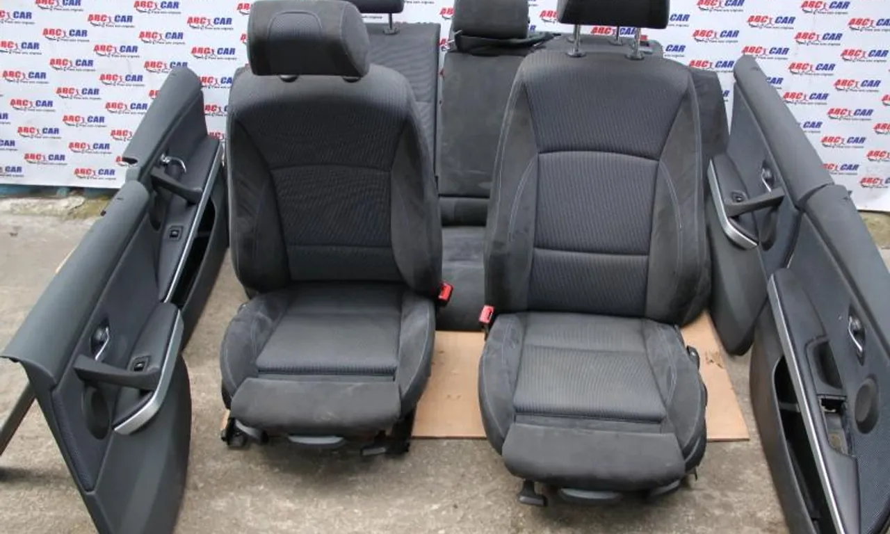 Interior sport textil cu piele alcantara BMW 3 2004-2012