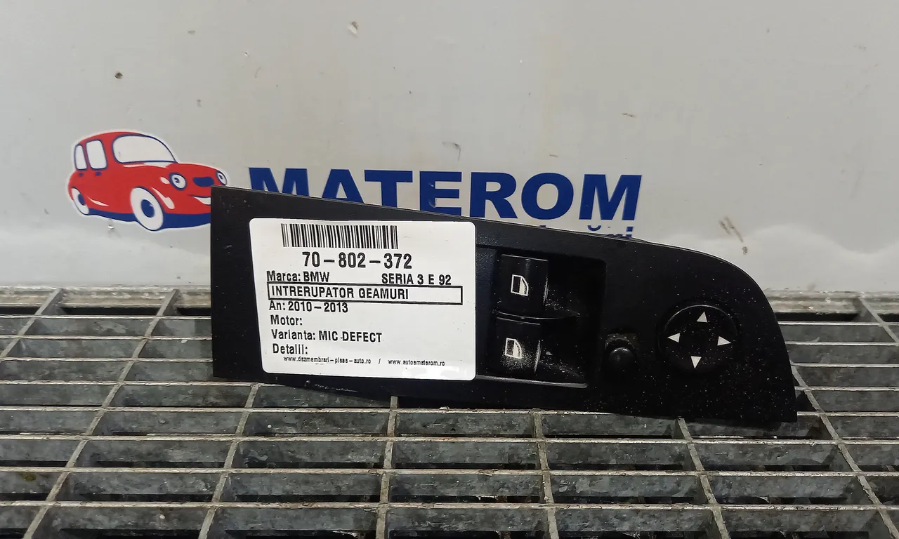 INTRERUPATOR GEAMURI BMW 3 2005-2013