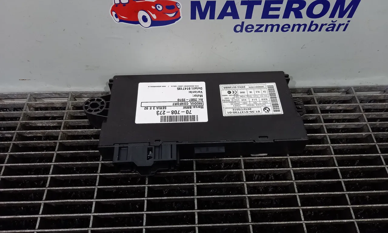 MODUL CONFORT BMW 3 2005-2013