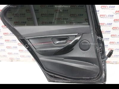 Broasca usa stanga spate BMW 3 2011-2018, vedere frontata