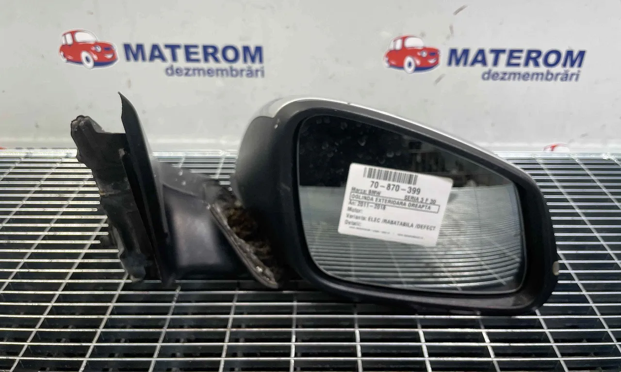 OGLINDA EXTERIOARA DREAPTA BMW 3 2011-2018