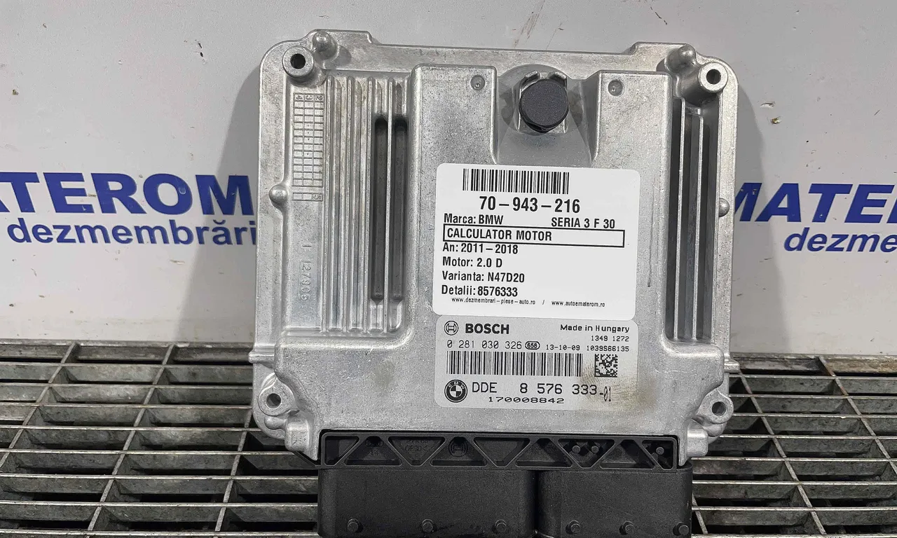 CALCULATOR MOTOR BMW 3 2011-2018
