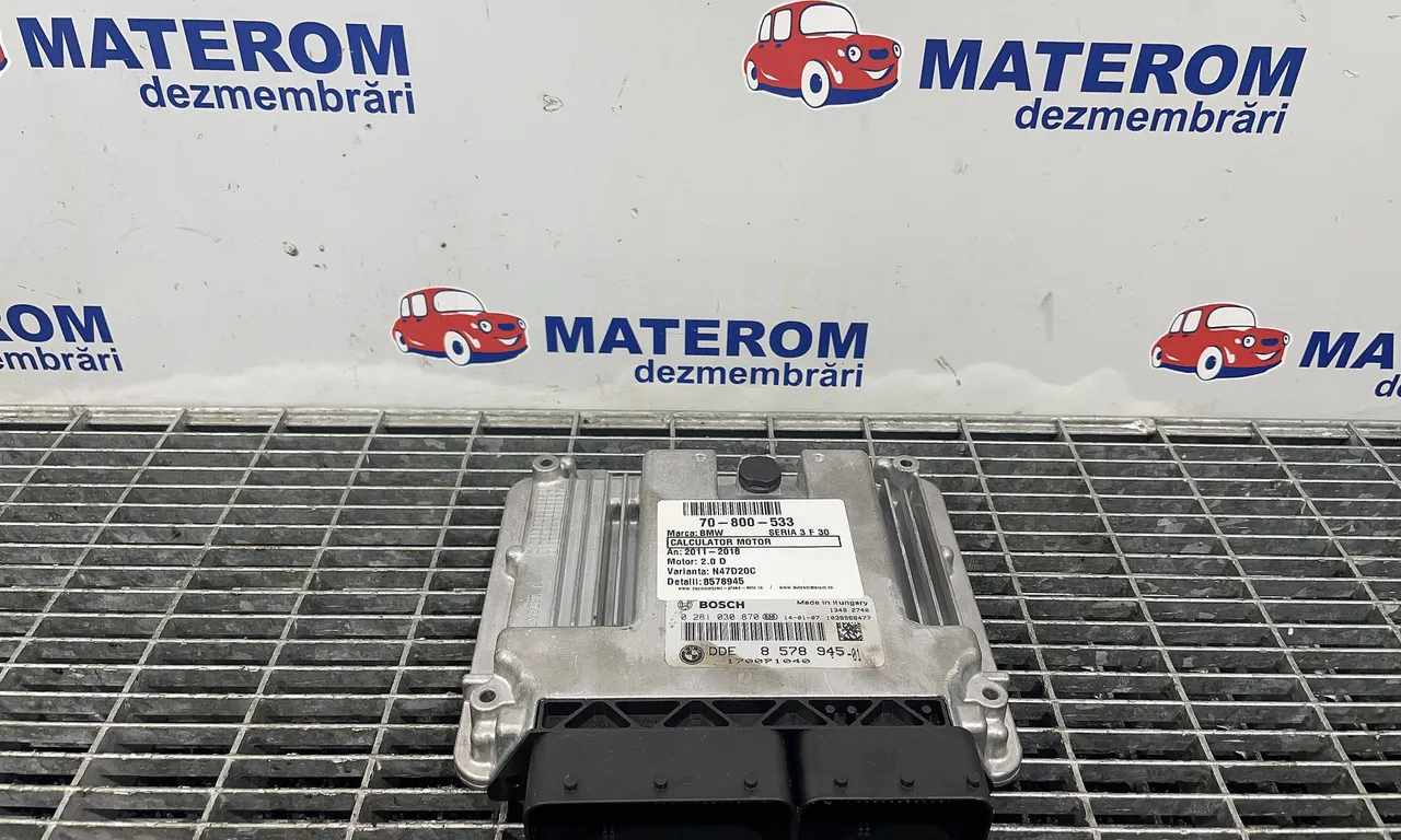 CALCULATOR MOTOR BMW 3 2011-2018