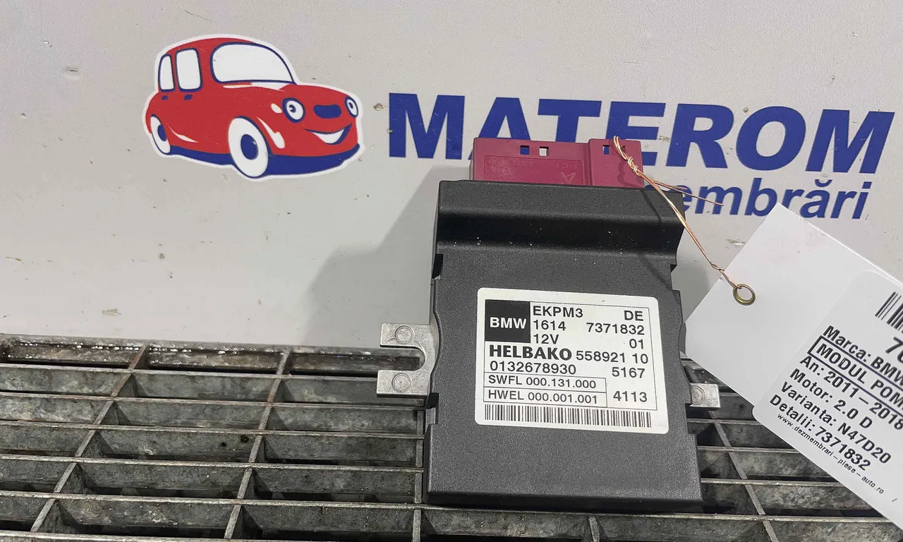 MODUL POMPA COMBUSTIBIL BMW 3 2011-2018