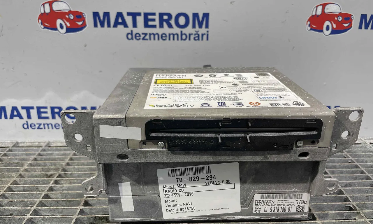RADIO CD BMW 3 2011-2018