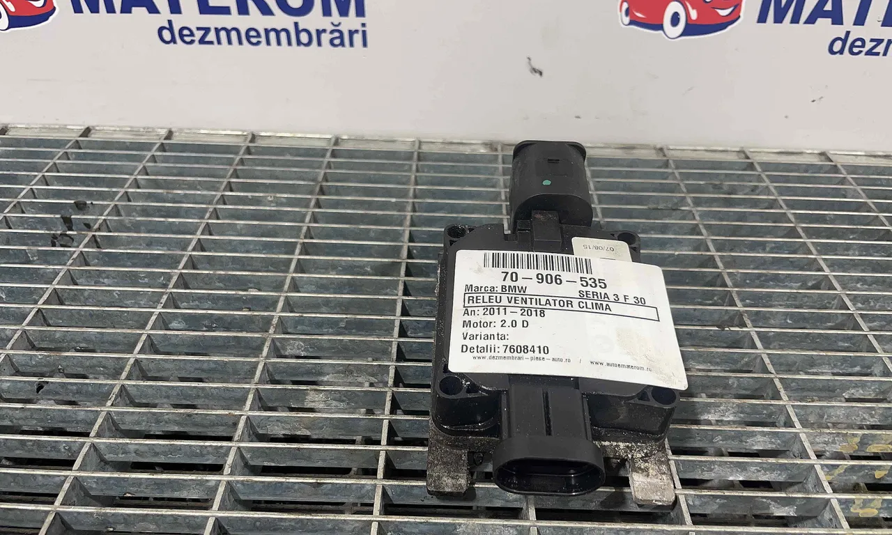 RELEU VENTILATOR CLIMA BMW 3 2011-2018