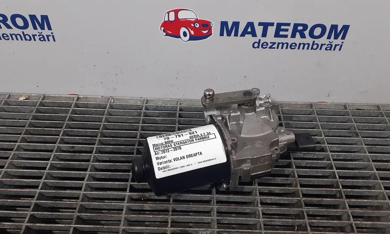 MOTORAS STERGATOR PARBRIZ BMW 3 2012-2016