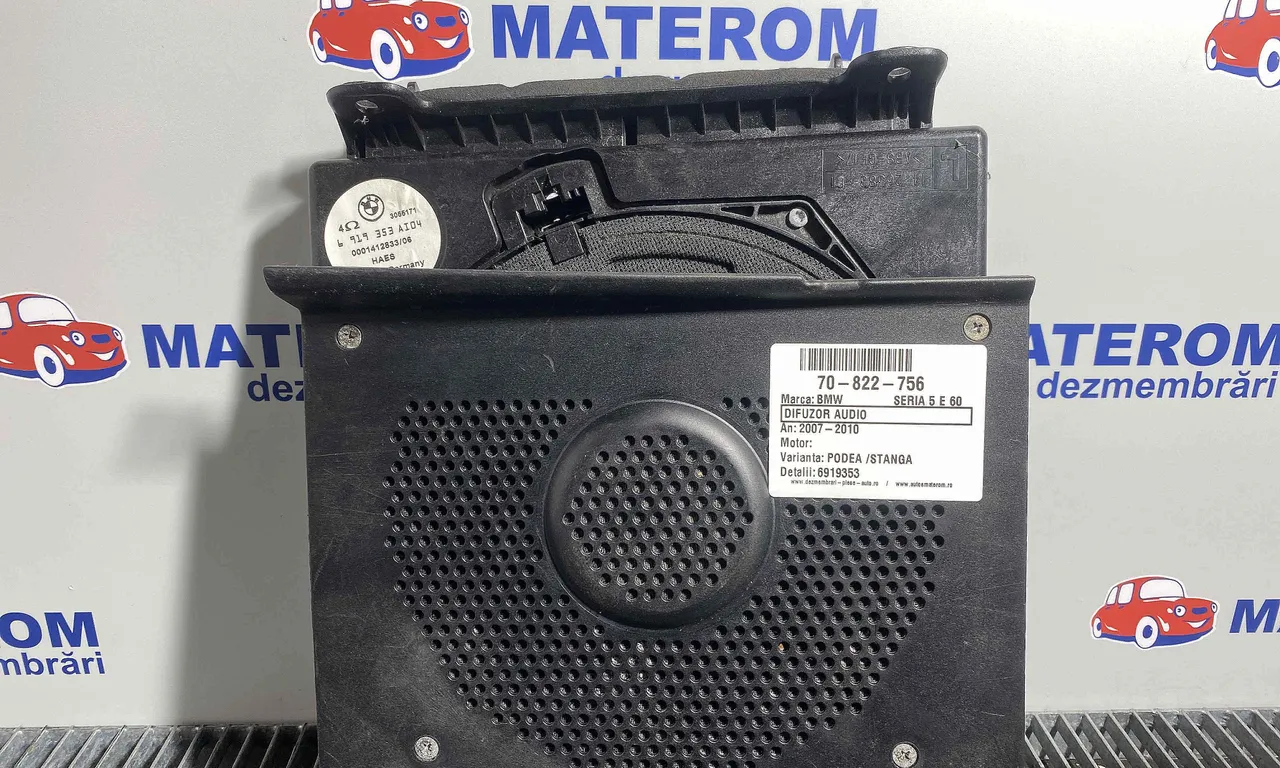 DIFUZOR AUDIO BMW 5 2001-2010
