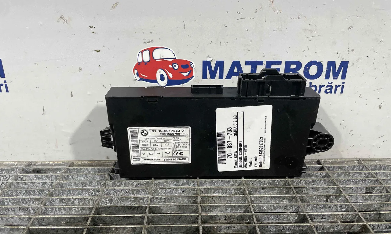 MODUL CONFORT BMW 5 2001-2010