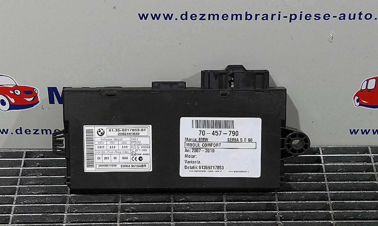 MODUL CONFORT BMW 5 2001-2010