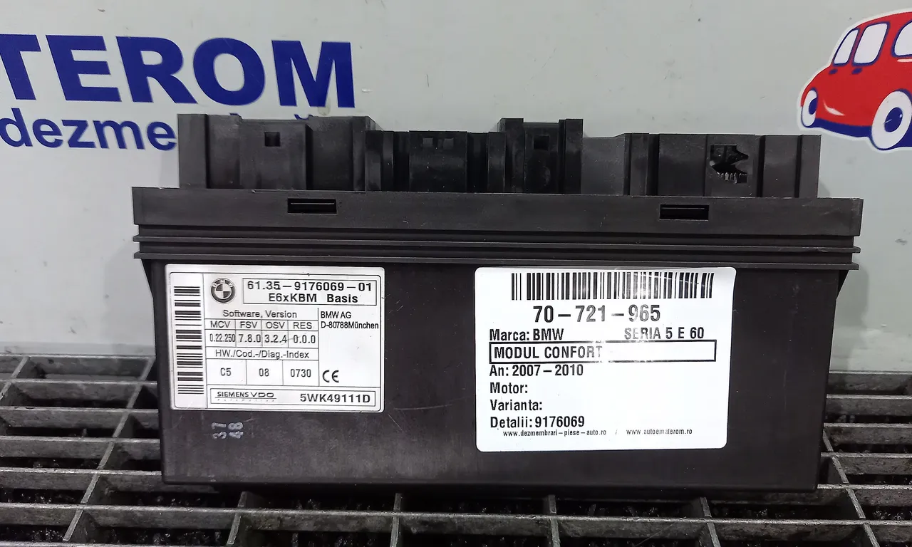 MODUL CONFORT BMW 5 2001-2010