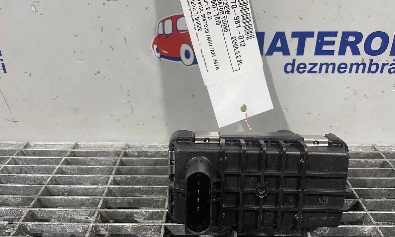 ACTUATOR TURBO BMW 5 2001-2010